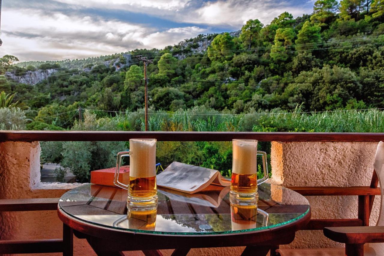 Spiros Rooms Panormos  ภายนอก รูปภาพ